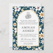 Bloemen Patroon Marine Islamitisch Aqiqa Aqeeqa Ba Kaart (Voorkant)