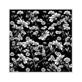 Bloemen patroon Rubber Stamp Rubberstempel (Afrduk)