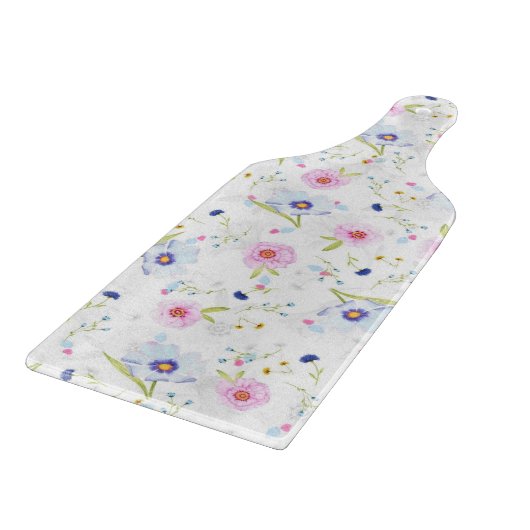 Bloemen Patroon Snijplank (Hoek)