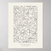 Bloemen Patroon Yatsuo no Tsubaki Taguchi Tomoki Poster (Voorkant)