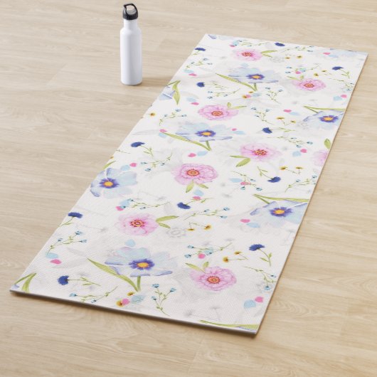 Bloemen Patroon Yoga Mat (In situ)