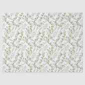 Bloemen Peaceful Green Leaves Decoupage Tissuepapier (Voorkant)