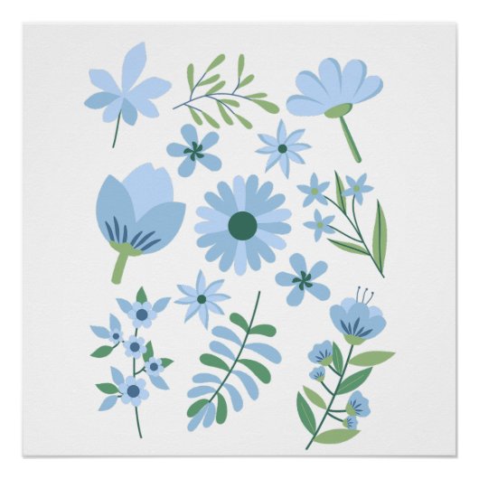 Bloemen Perfect Poster (Voorkant)