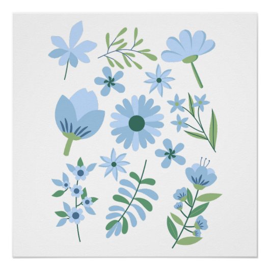Bloemen Perfect Poster (Voorkant)