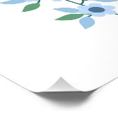 Bloemen Perfect Poster (Hoek)