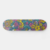 Bloemen Persoonlijk Skateboard (Horizontaal)