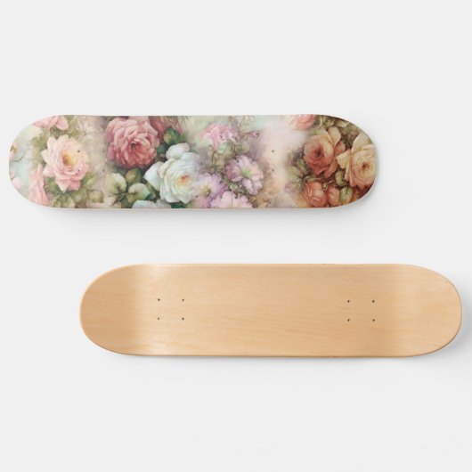  bloemen persoonlijk skateboard (Horizontaal)