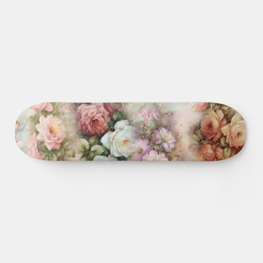  bloemen persoonlijk skateboard (Horizontaal)