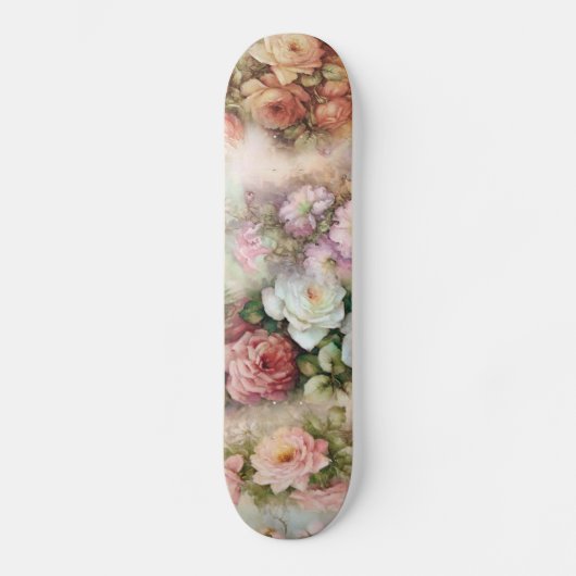  bloemen persoonlijk skateboard (Voorkant)