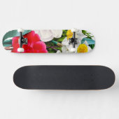 bloemen persoonlijk skateboard (Horizontaal)