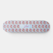 Bloemen Persoonlijk Skateboard (Horizontaal)