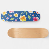 Bloemen Persoonlijk Skateboard (Horizontaal)