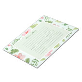 Bloemen Persoonlijke notities Notitieblok (Schuin)