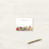 Bloemen Persoonlijke notities Post-it® Notes (Op bureau)
