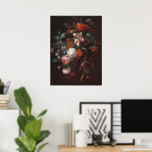 Bloemen - Philip van Kouwenbergh Fine Art Poster (Thuiskantoor)