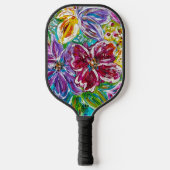 Bloemen Pickleball paddle (Voorkant)