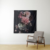 bloemen. pinda's, tulpen, lily, hydrangea wandkleed (In Situ (horizontaal))