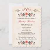  Bloemen Pinecone Kerst Vrijgezellenfeest Kaart (Voorkant)