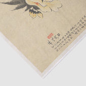 Bloemen Pl. 08 door Liang Yuwei Tissuepapier (Detail)