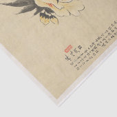 Bloemen Pl. 08 voor Liang Yuwei Tissuepapier (Detail)