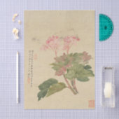 Bloemen Pl. 09 door Liang Yuwei Tissuepapier (Craft)