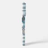 Bloemen Plaid Case-Mate iPhone Case (Achterkant / Rechts)
