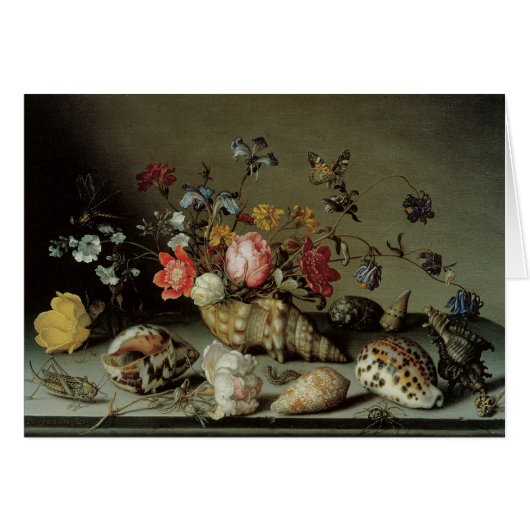 Bloemen, planken en insecten Balthasar van der Ast (Voorkant Horizontaal)