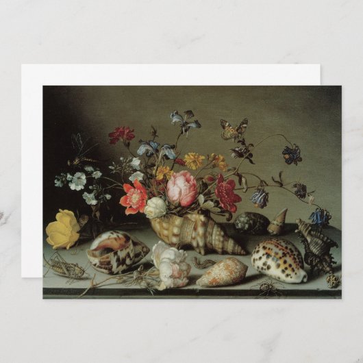 Bloemen, planken en insecten Balthasar van der Ast (Voorkant / Achterkant)