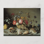 Bloemen, planken en insecten Balthasar van der Ast Briefkaart (Voorkant)