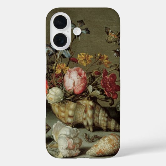 Bloemen, planken en insecten Balthasar van der Ast Case-Mate iPhone Case (Achterkant)