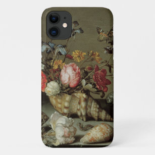 Bloemen, planken en insecten Balthasar van der Ast iPhone 11 Hoesje