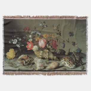 Bloemen, planken en insecten Balthasar van der Ast Deken