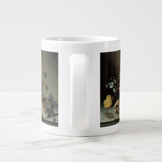 Bloemen, planken en insecten Balthasar van der Ast Grote Koffiekop (Achterkant)