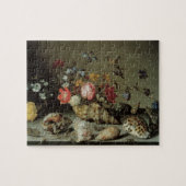 Bloemen, planken en insecten Balthasar van der Ast Legpuzzel (Horizontaal)