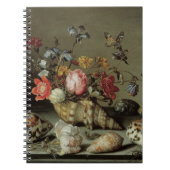 Bloemen, planken en insecten Balthasar van der Ast Notitieboek (Voorkant)