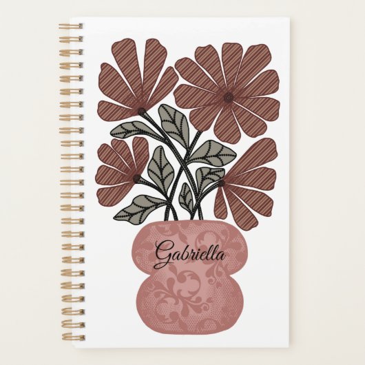  bloemen planner (Voorkant)