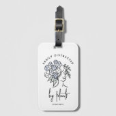  Bloemen Plant Afgeleide tuinman Schattige Bagagelabel (Voorkant (verticaal))