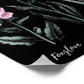  Bloemen Plant Foxglove Daisy Tulip Flower G Poster (Hoek)
