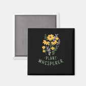 Bloemen - Plantfluisteraar Magneet (Voorkant / Achterkant)
