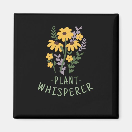 Bloemen - Plantfluisteraar Magneet (Voorkant)