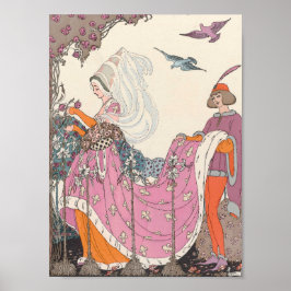 Bloemen plukken poster