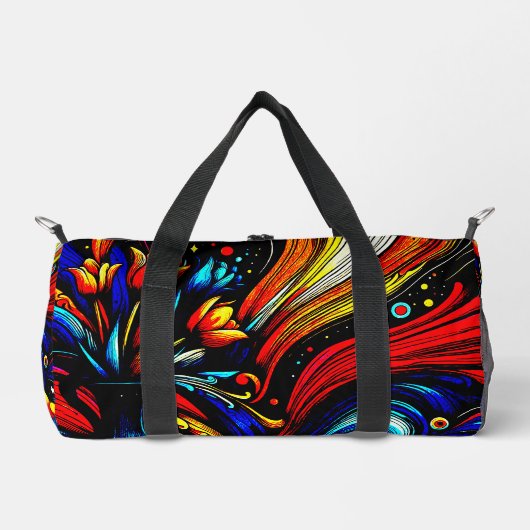 bloemen plunjezak (Voorkant)