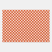 Bloemen Poinsettia Patroon Schattige Kerstfeest Inpakpapier Vel (Voorkant 3)