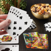 Bloemen Pokerkaarten (Insitu)