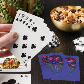 Bloemen Pokerkaarten (Insitu)