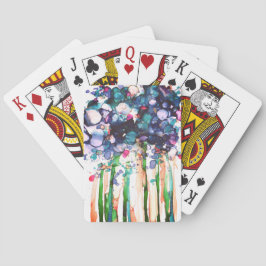 Bloemen Pokerkaarten