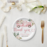 Bloemen Pompoen Truck Baby shower Papieren Bordje<br><div class="desc">Verhoog uw herfst baby shower met onze " Bloemen Pompoen Truck Baby shower Paper Borden." Deze borden zijn voorzien van een heerlijk pompoentruckontwerp met prachtige bloemaccenten, die perfect de essentie van de herfst vastleggen. Ideaal voor het serveren van uw favoriete lekkernijen, ze combineren stijl en praktische bruikbaarheid, waardoor uw feest...</div>