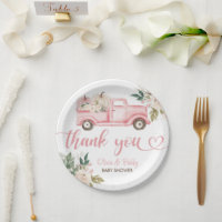 Bloemen Pompoen Truck Baby shower