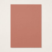  Bloemen Poppy Earring Ketting Display Kaart (Achterkant)