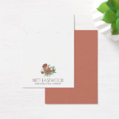  Bloemen Poppy Earring Ketting Display Kaart (Bureau)